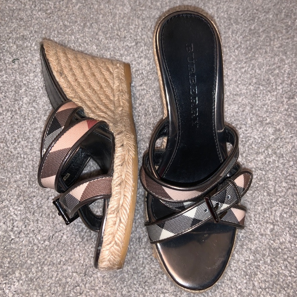🖤 Classic Check Strappy Espadrille Sandals 🖤